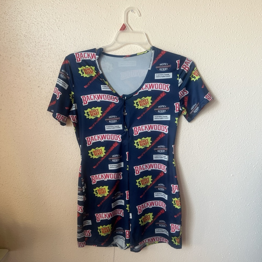 Backwoods Graphic Bodysuit - Blue